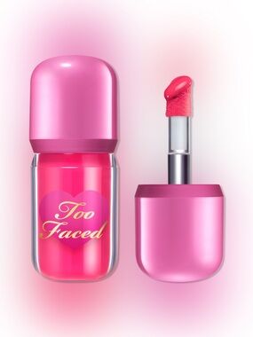 NWT Too Faced Love Flush Glowing Liquid Blush - head over heels pink